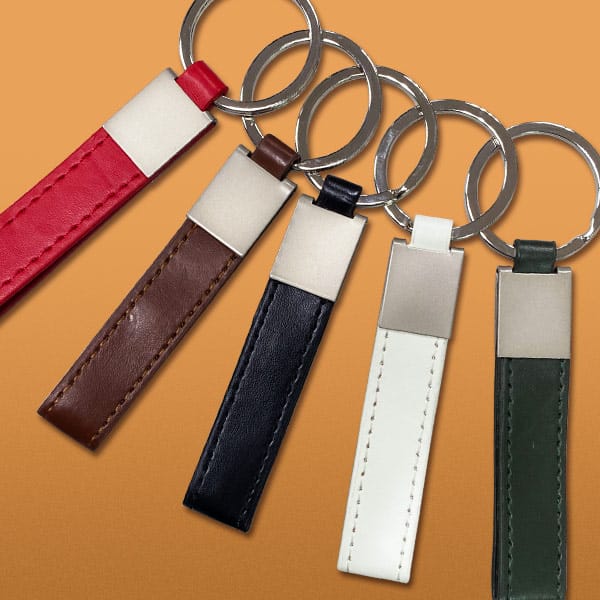 皮革鑰匙圈