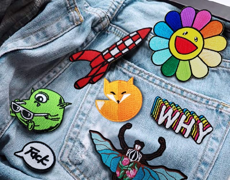 布徽章、刺繡貼布製作