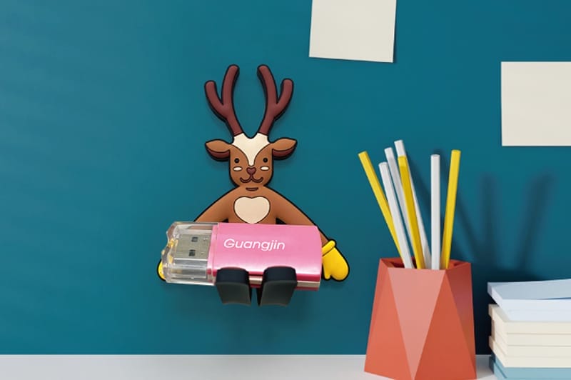 軟膠掛鉤、可彎曲動物掛鉤