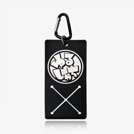 軟膠毛巾扣鑰匙圈