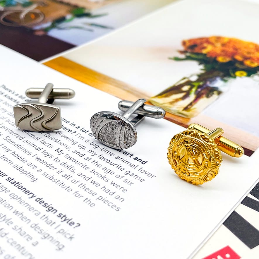 金屬袖扣、袖扣訂製