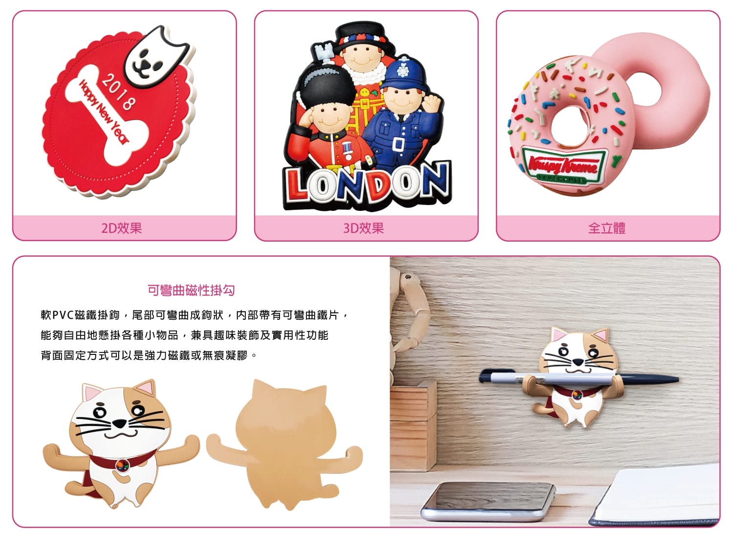 磁鐵、冰箱貼、軟磁