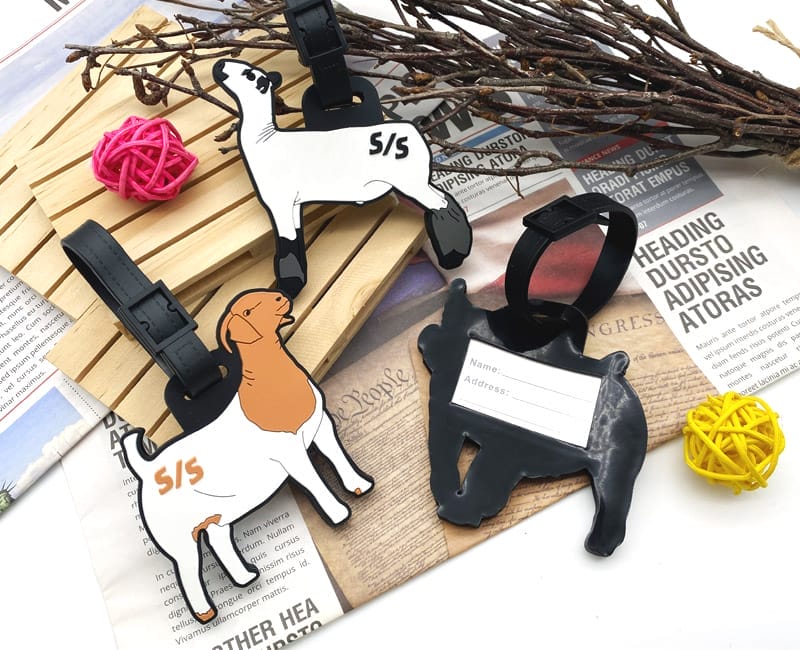 動物造型行李吊牌、客製化行李吊牌