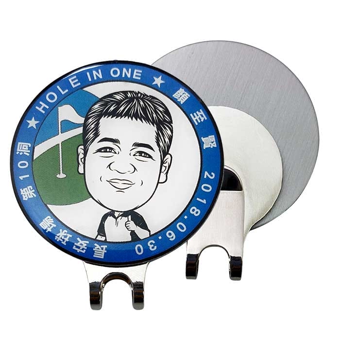 客製高爾夫帽夾球標