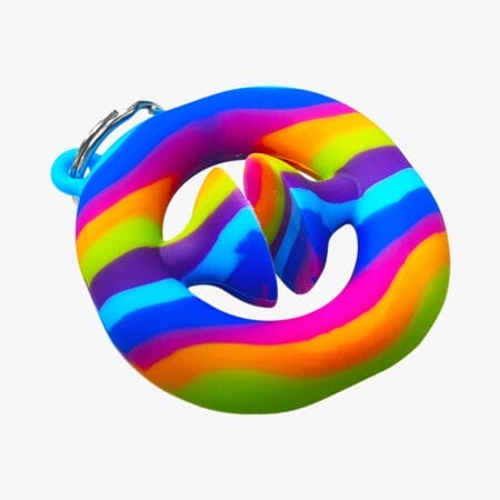 硅膠握力鑰匙圈-3