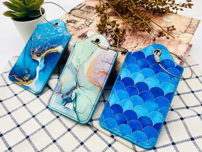 皮革行李吊牌客製、行李掛牌訂製