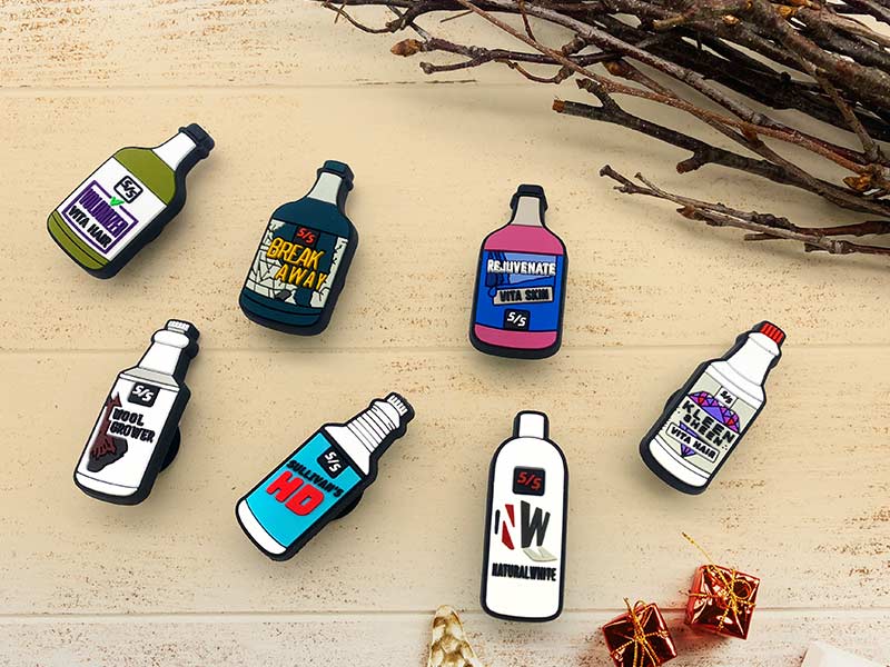 軟膠造型鞋扣製作、洞洞鞋鞋扣客製、造型洞洞鞋鞋扣