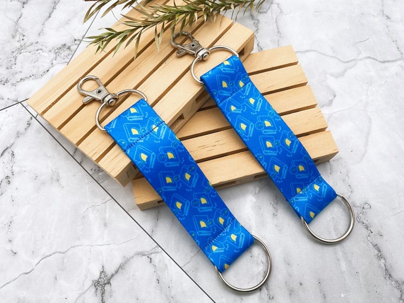 客製化織帶鑰匙圈