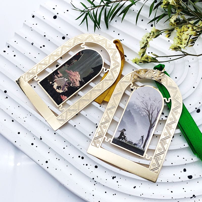 客製化金屬書籤、鏤空書籤訂製