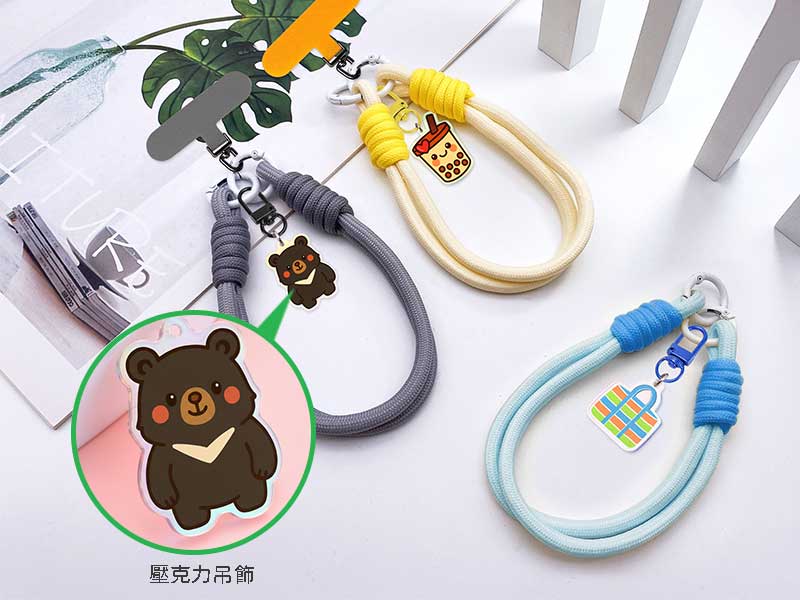 客製手機短掛繩、手機短掛帶