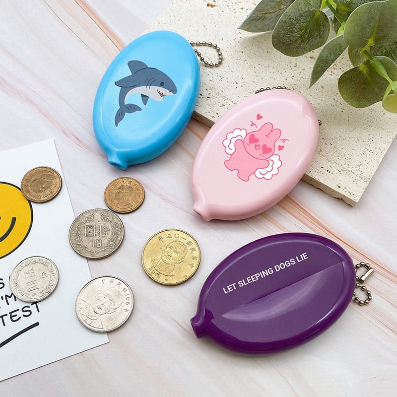 客製開口笑零錢包