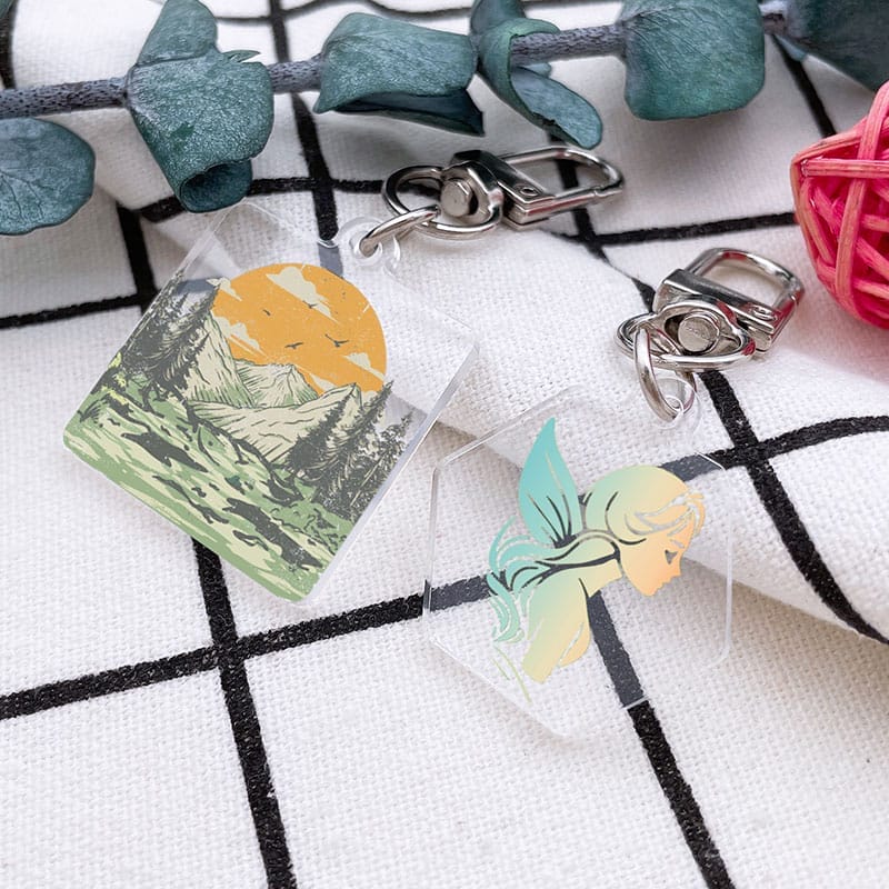 壓克力鑰匙圈製作